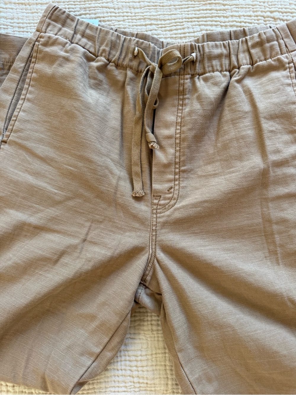 MOTHER Women's Drawstring Chinos in Olive Brown - Picture 6 of 6